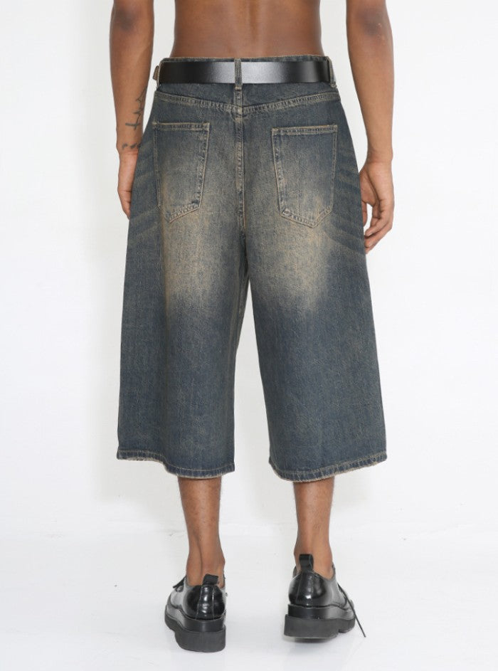 BAGGY OVERSIZED DENIM JORTS