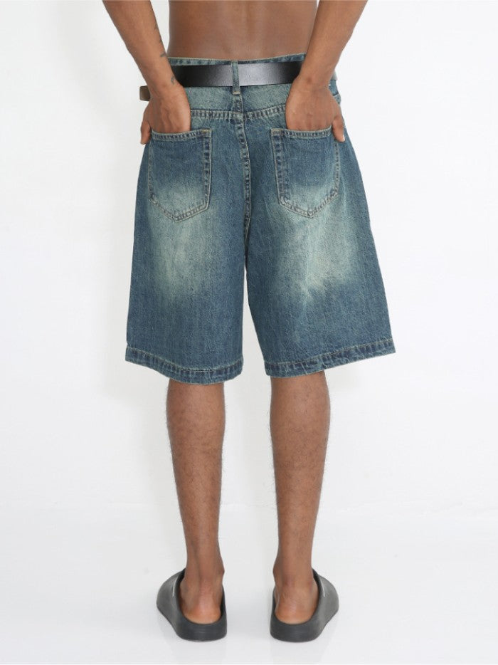 SANDBLAST DENIM JORTS