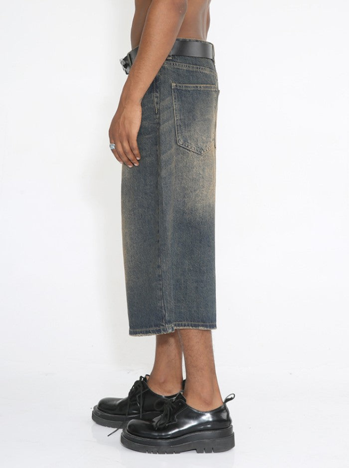 BAGGY OVERSIZED DENIM JORTS