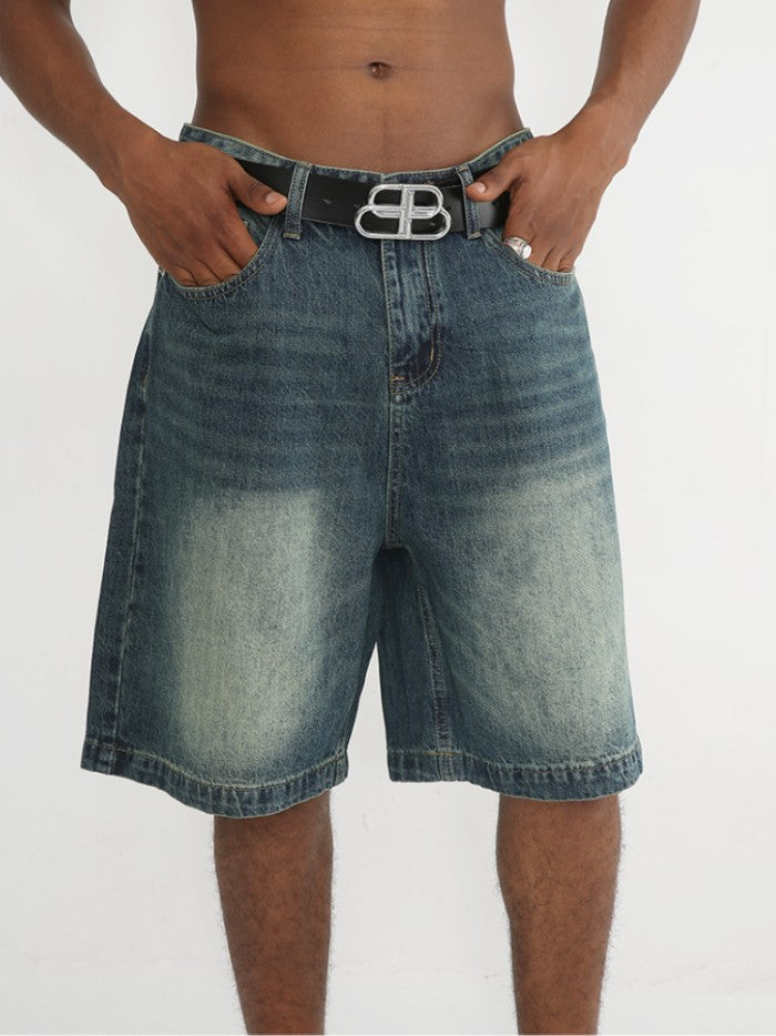 SANDBLAST DENIM JORTS